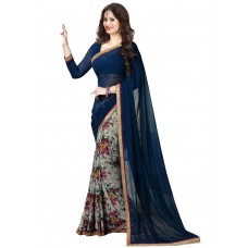 Trendz Women's Georgette Saree (TZ_Royel_Aayesha)